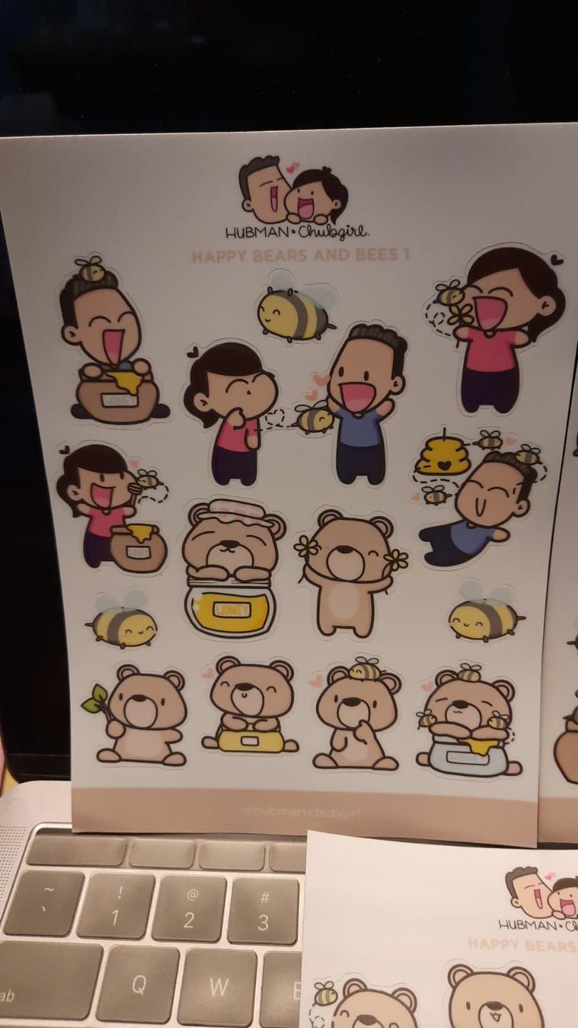 Customer photo review of Happy Bears and Bees 1
