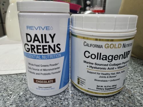 Customer photo review of Daily Greens Powder