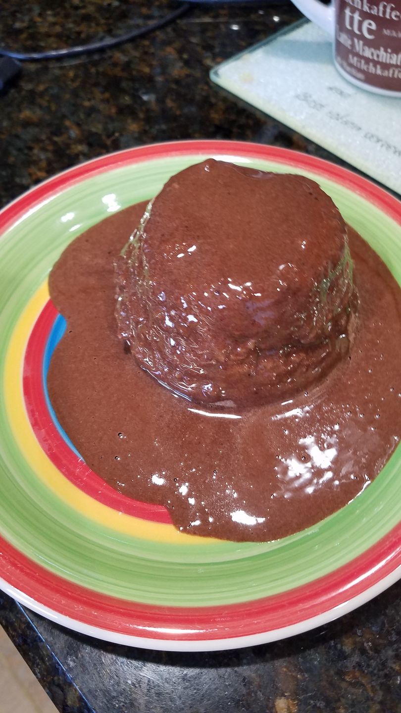 Customer photo review of Koa Instant Protein Lava Cakes (2 Pack)