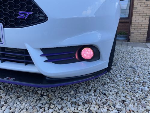 Customer photo review of Fiesta ST180 Fog Light Armour