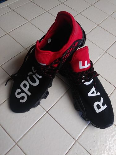 Customer photo review of Summer Soft Mesh Sneakers