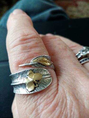 Customer photo review of La Feuille - 925 Sterling Zilver