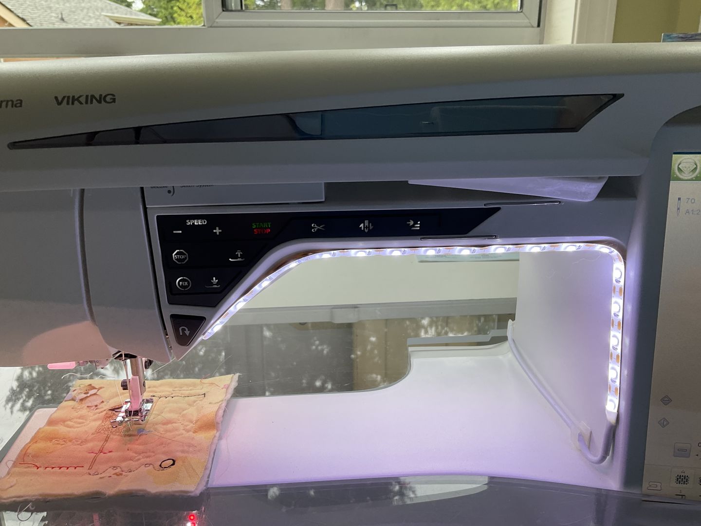 Customer photo review of Sewing Machine LED Light