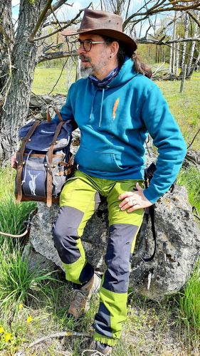 Customer photo review of Rucksack mit Patch (🌲)