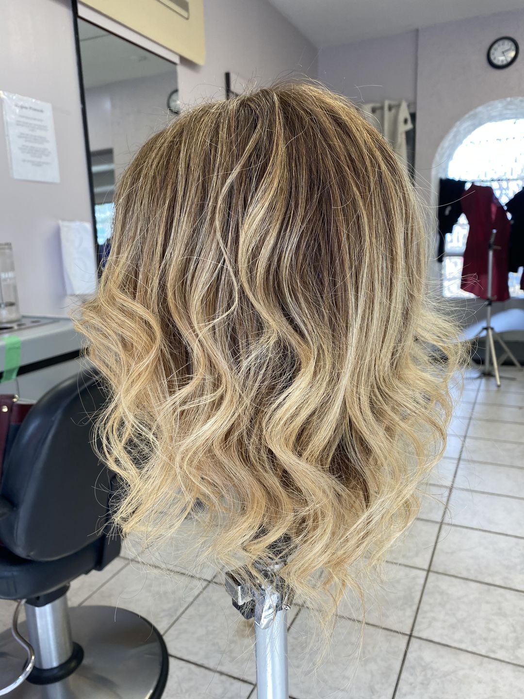 Customer photo review of Vellen Hair Highlighting Comb Set - 3 Sizes