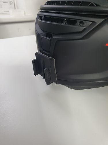 Customer photo review of Shoei X-14/X-Spirit III Camera Mount