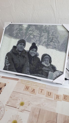 Customer photo review of Diamond Painting - Dein Wunschmotiv