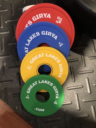 Customer photo review of Fractional Plate set - Rubber coated