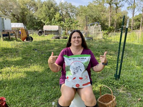 Customer photo review of GrubTerra Dried Larvae