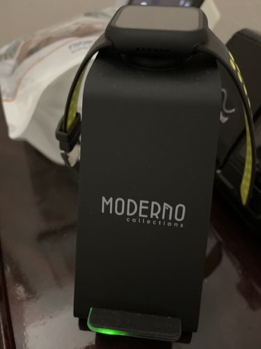 Customer photo review of Premium 3 in 1 Fast Wireless Charging Stand for iPhone, Apple Watch & AirPods