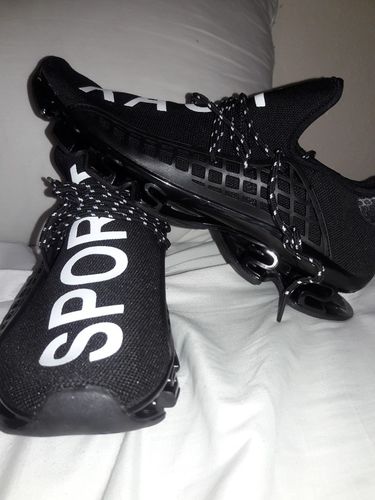 Customer photo review of Summer Soft Mesh Sneakers