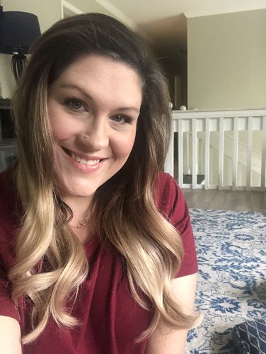 Customer photo review of Moresoo 100g Hair Clip In Balayage Color Brown #2 Fading To Blonde #16 With Blonde #24(#2/16/24)