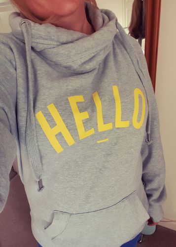 Customer photo review of SAMPLE HOODIES SIZE LARGE