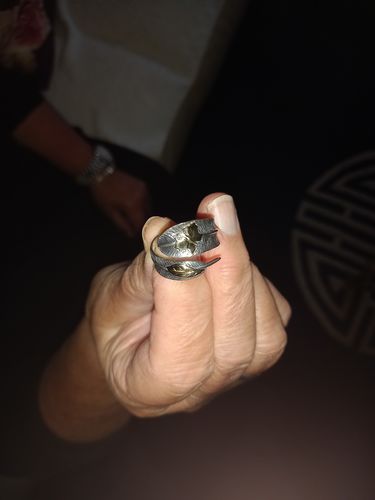 Customer photo review of La Feuille - 925 Sterling Zilver