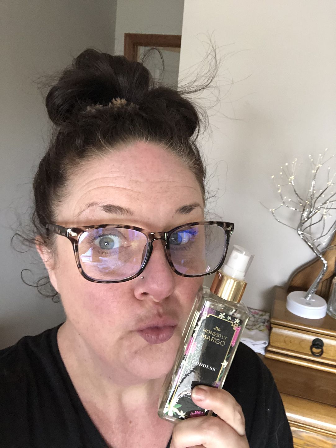 Customer photo review of Goddess Hair & Body Mist