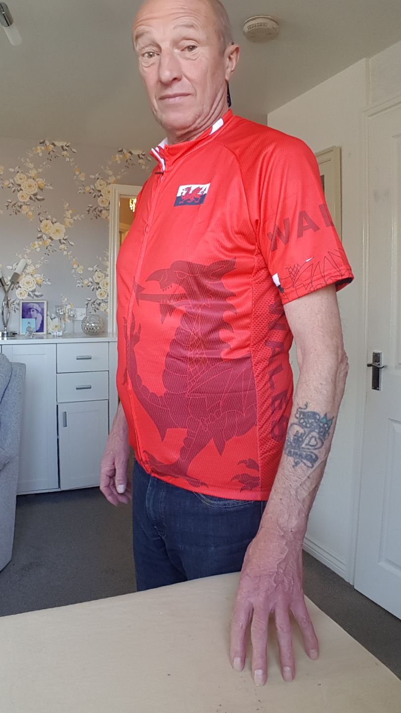 Customer photo review of Wales Cycling Jersey