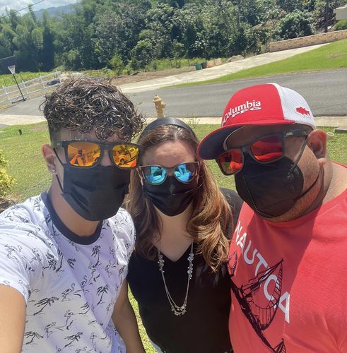 Customer photo review of Top Fire Red