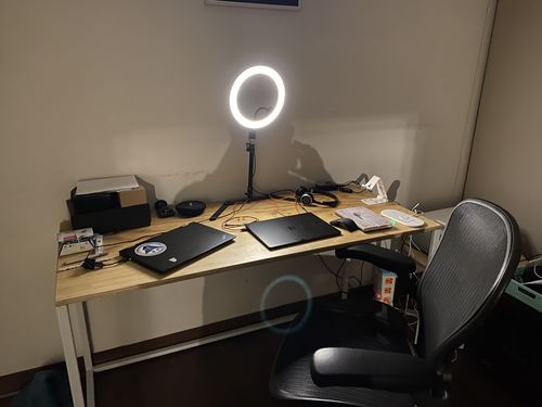 Customer photo review of NUEVO !! Escritorio de madera MIMA 140 x 60 Blanco