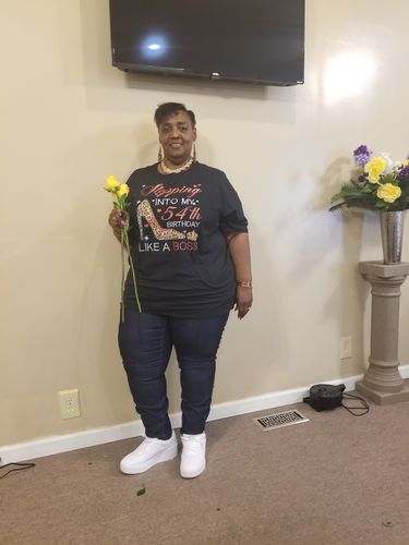 Customer photo review of Stepping Into My 54th Birthday