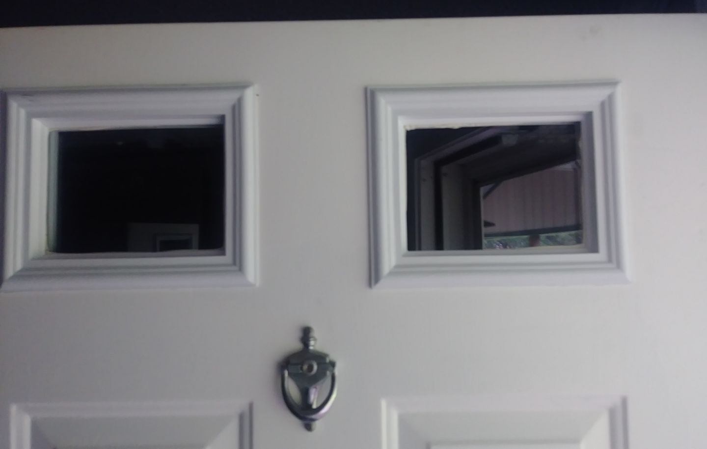 Customer photo review of Clear 1 Lite Glass and Frame Kit (6" x 8" Glass Size)