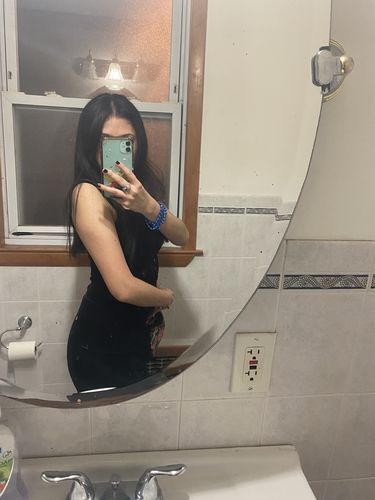 Customer photo review of Square neck ruched corduroy bodycon dress