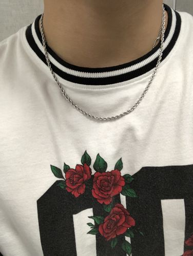 Customer photo review of Rope (Silver) 3mm