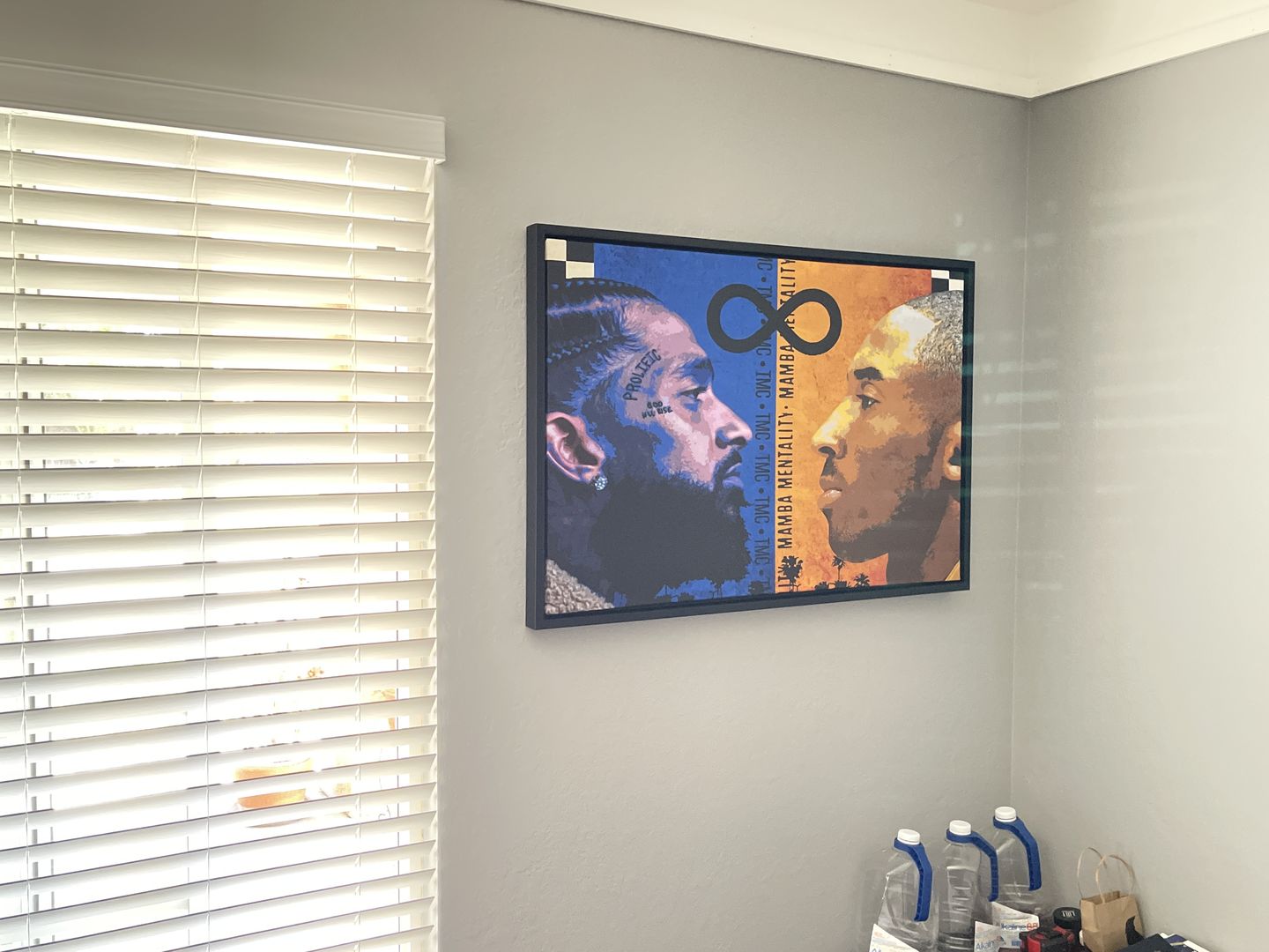 Customer photo review of LA Kings Canvas Wall Art