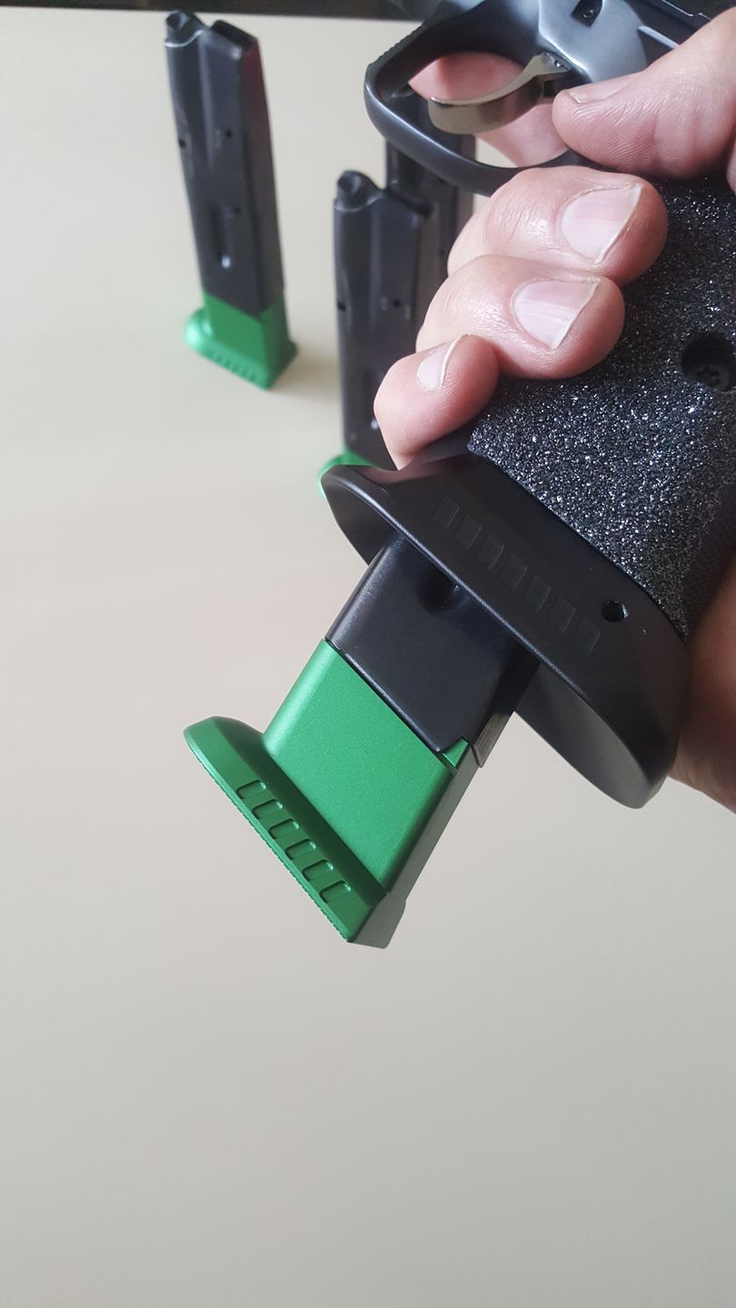 Customer photo review of CZ Shadow 2 Magazine Base Pad IPSC Standard Division