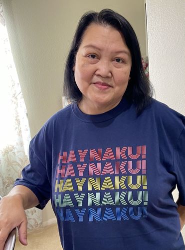 Customer photo review of Filipino T-Shirt Hay Naku! Pinoy Print