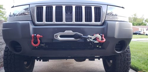 Customer photo review of WJ Hidden Winch Mount