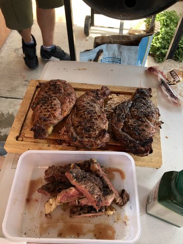 Customer photo review of Rib Eye Steak