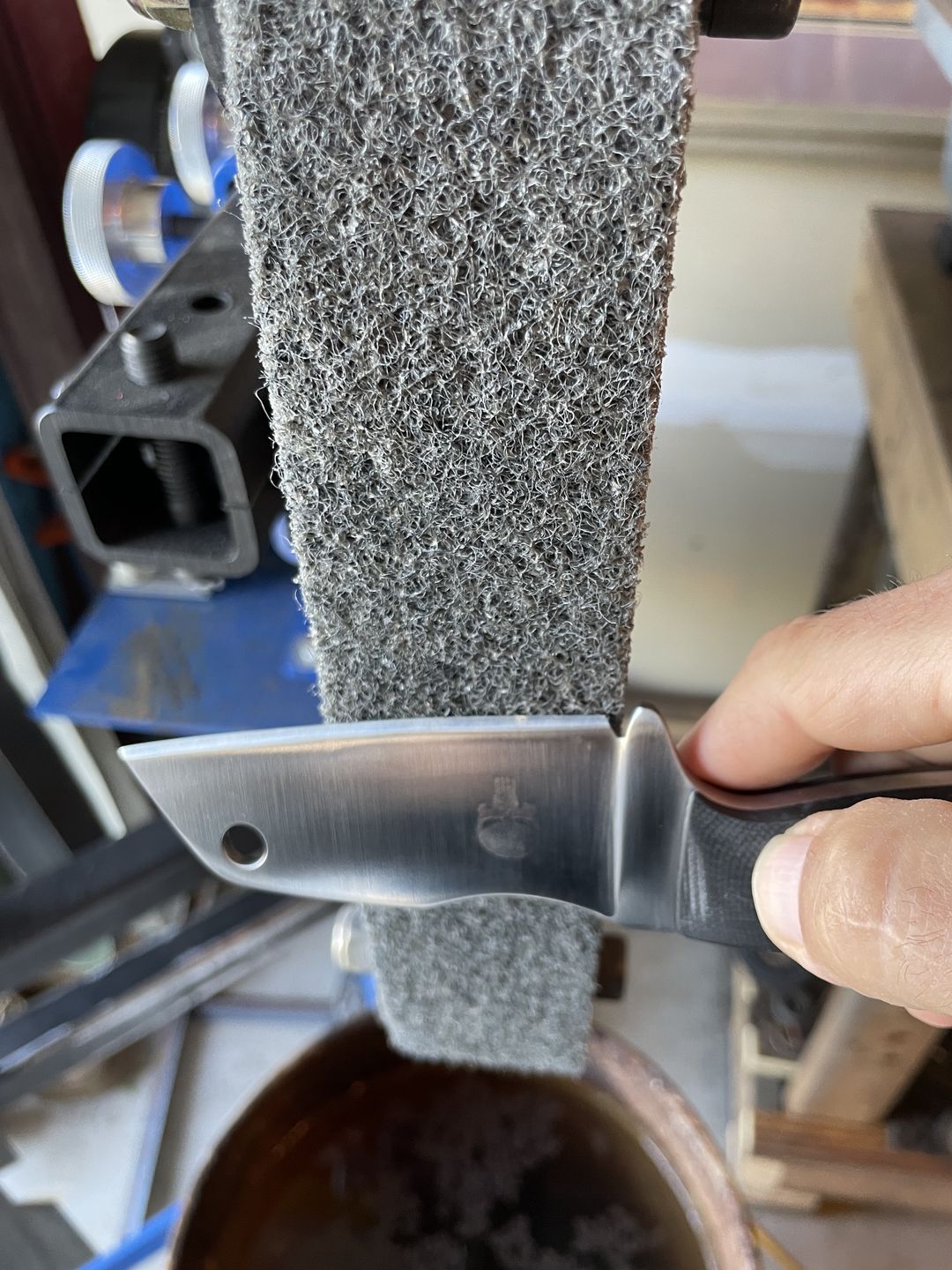 Customer photo review of 2" x 72" Surface Conditioning (Non-Woven) Belts