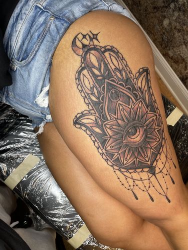 Customer photo review of Signature Tattoo Numbing Cream