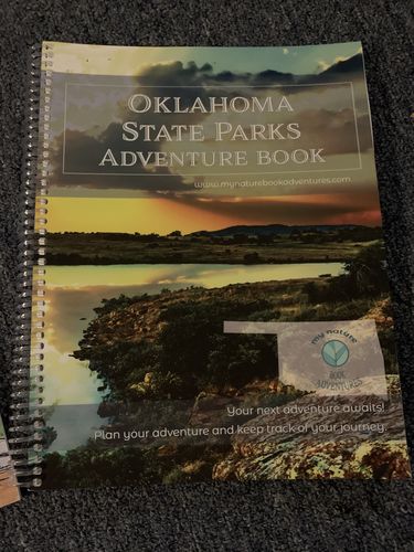 Customer photo review of Oklahoma Parks - Adventure Planning Journal