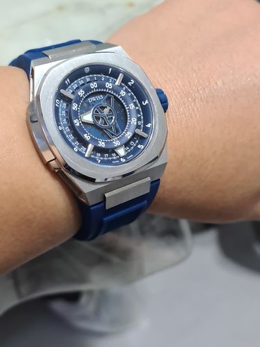 Customer photo review of M3-blue-rubber