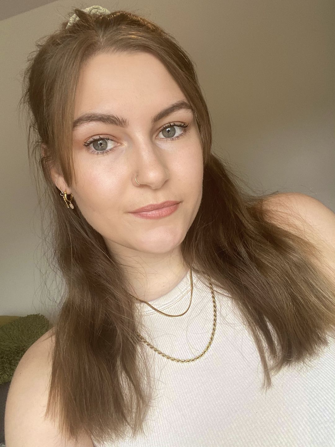 Customer photo review of Manasa necklace (length selection)