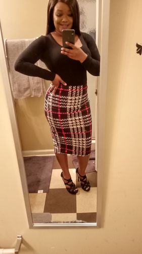 Customer photo review of Booty Boosting Body Suit
