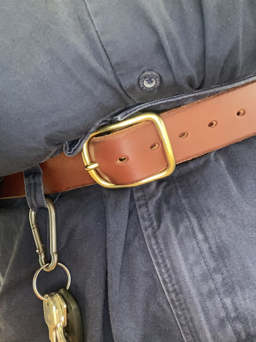 Customer photo review of The Classic Belt