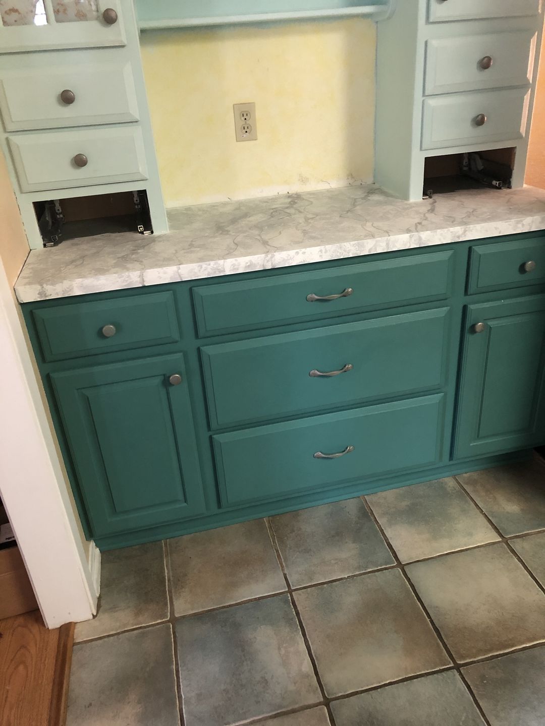 Customer photo review of Peacock Arbre - One Step Paint