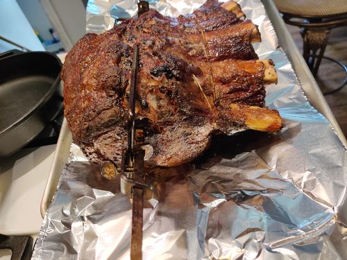 Customer photo review of Prime Rib Roast, All-Natural