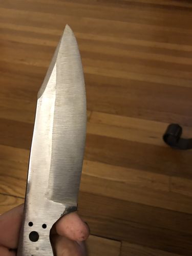 Customer photo review of 1 X 30 Inch Knife Makers Sanding Belts Assortment
