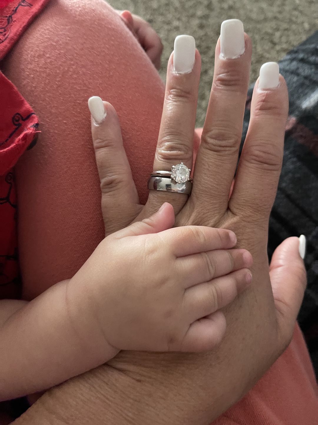 Customer photo review of Classics for Hundreds of years, six prong solitaire ring