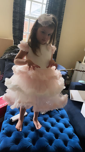 Customer photo review of Gracie dress (Pink)