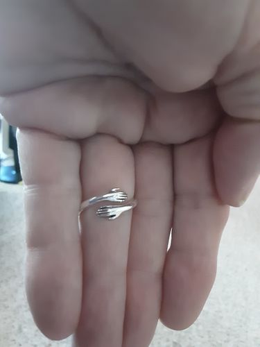 Customer photo review of The Hug Ring™ - Solo Bundle (Velvet Edition) 💕