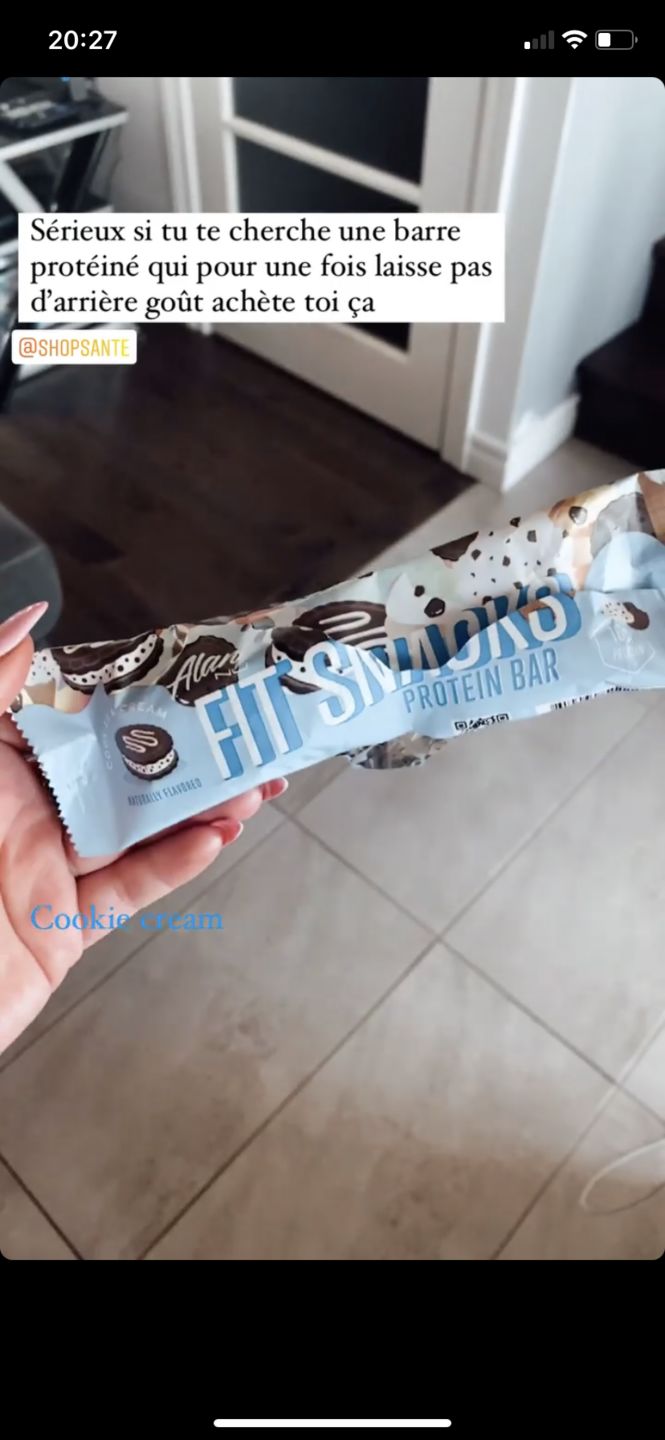 Customer photo review of Alani Nu - Fit Snacks Protein Bar 46g