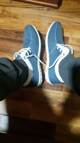 Customer photo review of High Quality Canvas Casual Shoes