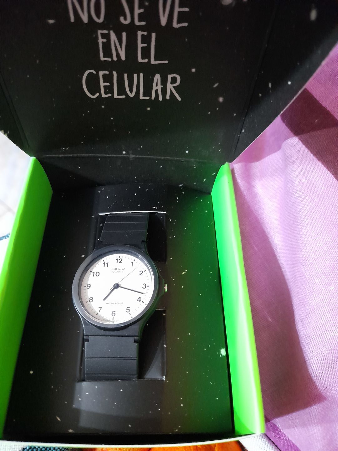 Customer photo review of Reloj Casio Vintage MQ-24-7BLDF Blanco Números