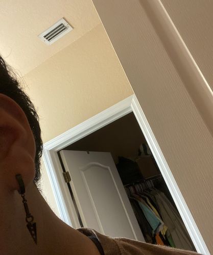 Customer photo review of Mister Kunai Earring