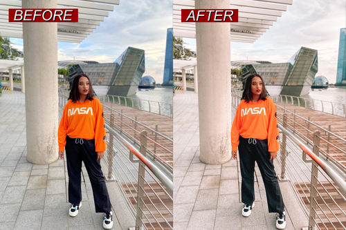 Customer photo review of CREAMY LIGHTROOM PRESETS