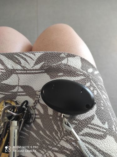 Customer photo review of Alarme de poche anti-agression SecurityLife